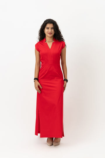 Samurai crimson Dress