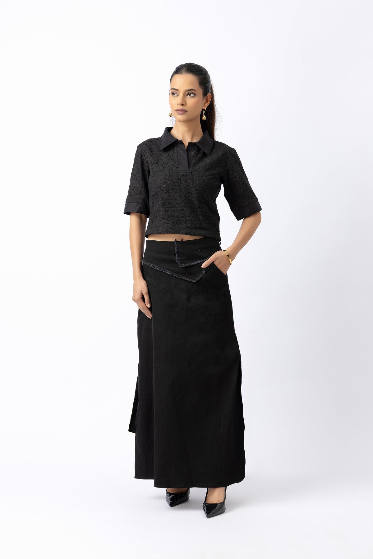 Midnight geometry cordset