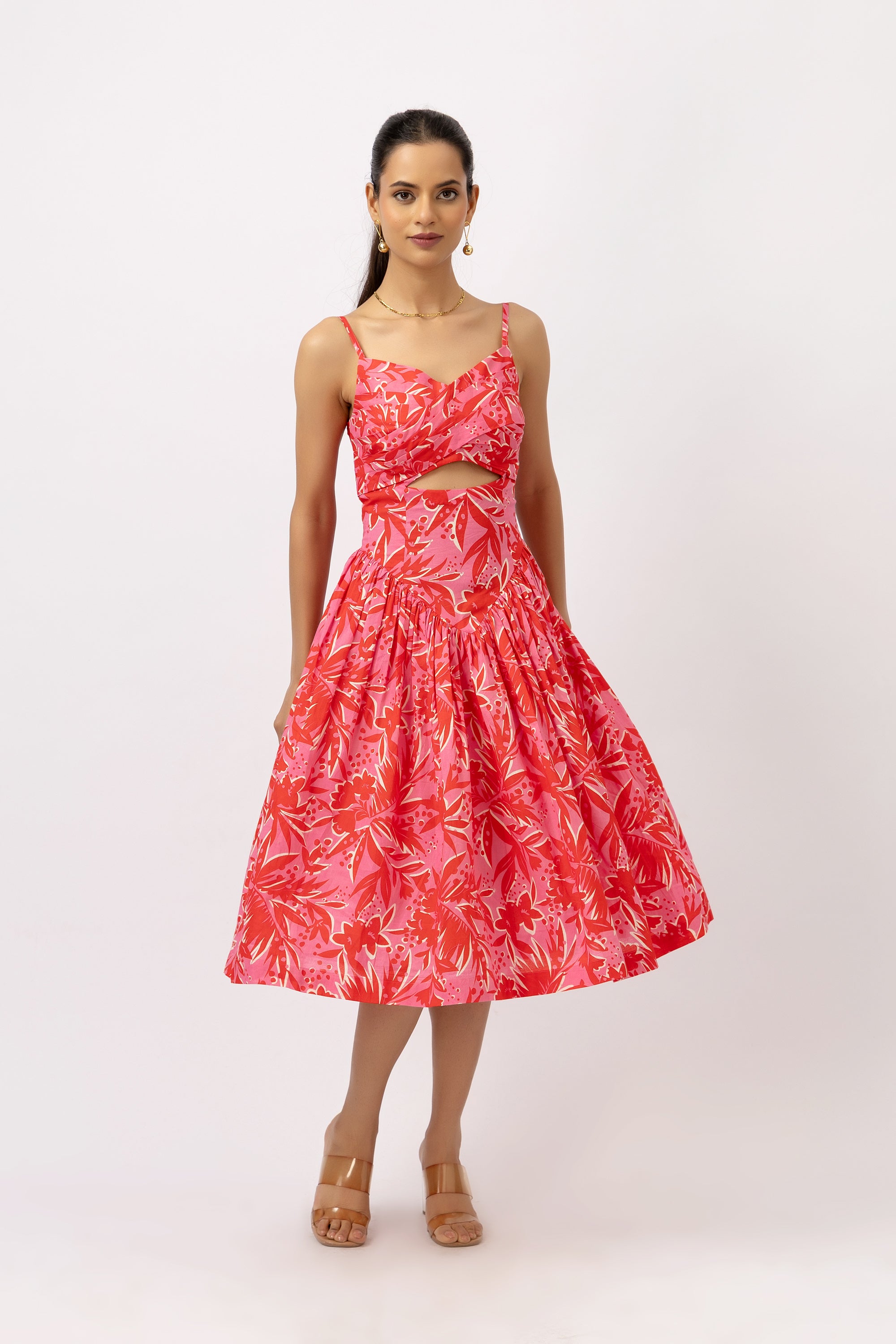Roselle Cutout Midi