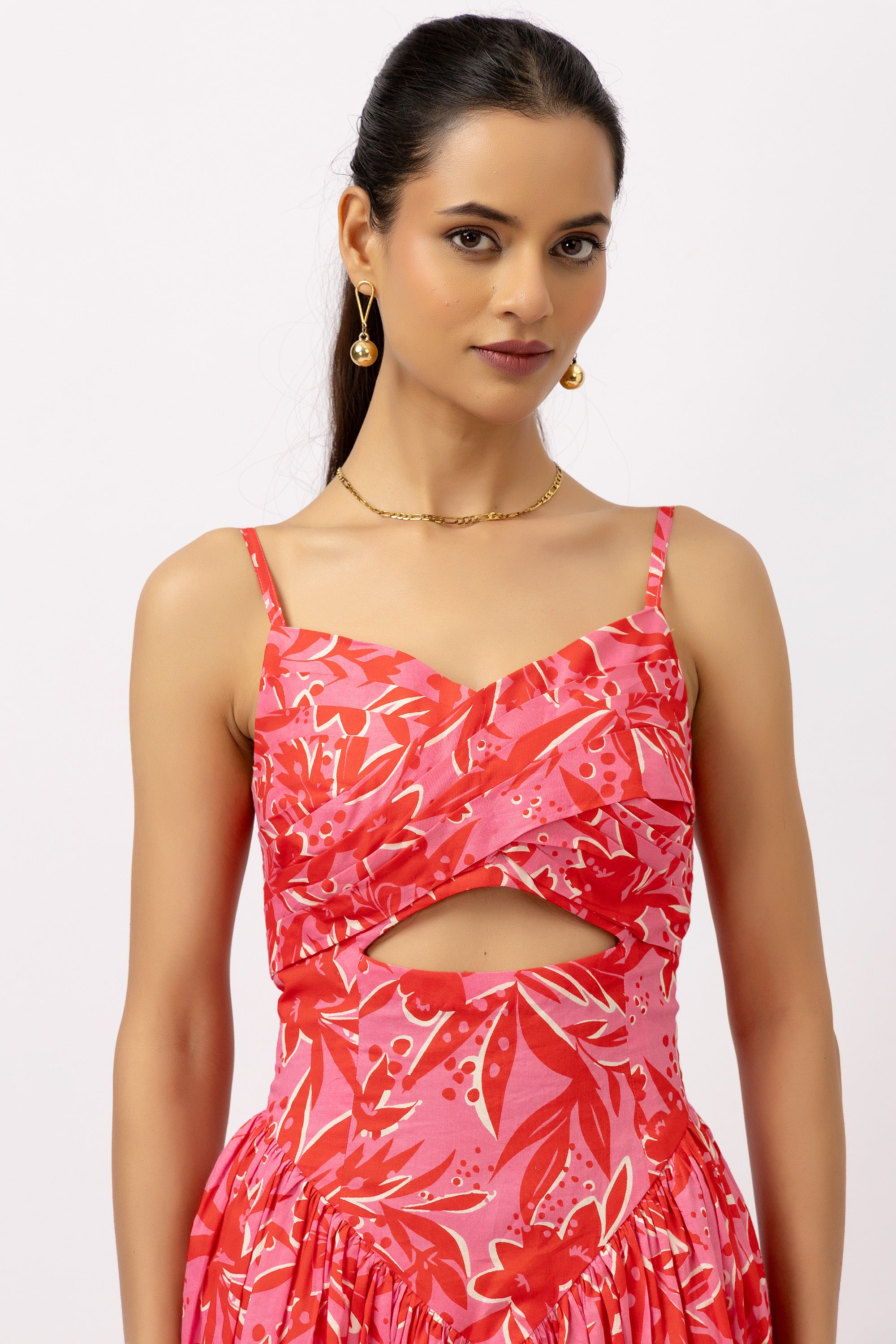 Roselle Cutout Midi