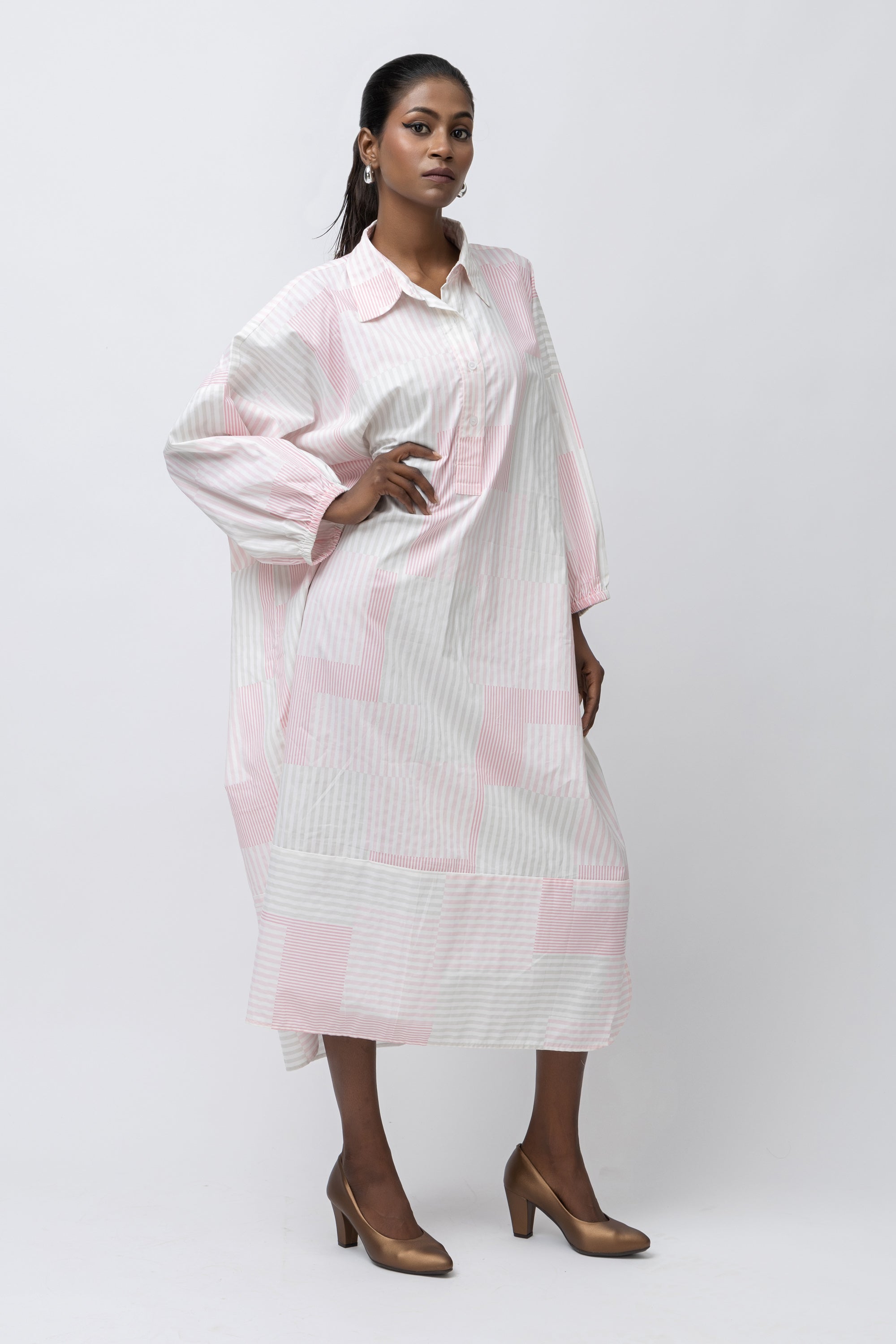 Stripe Kaftan Shirt