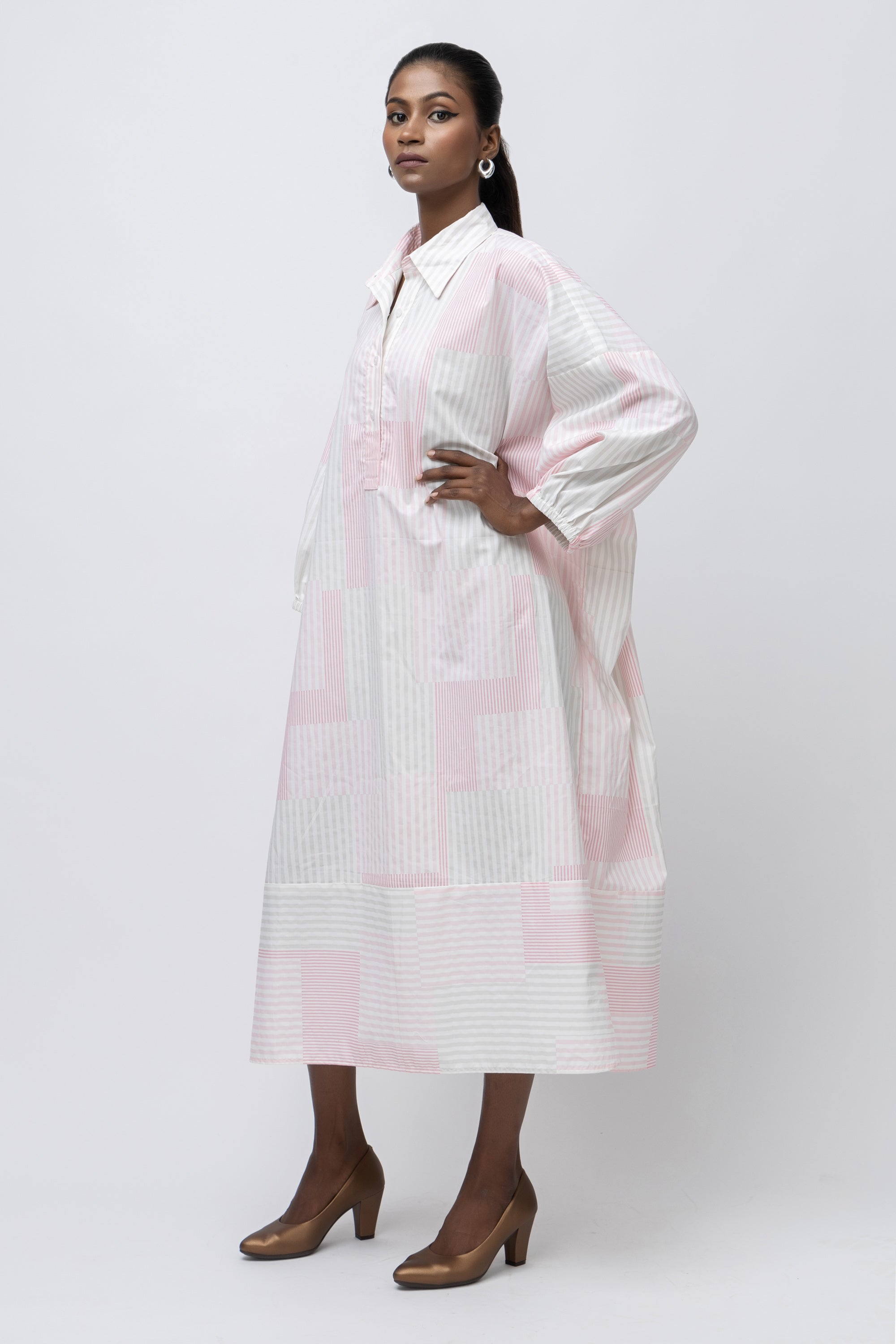 Stripe Kaftan Shirt
