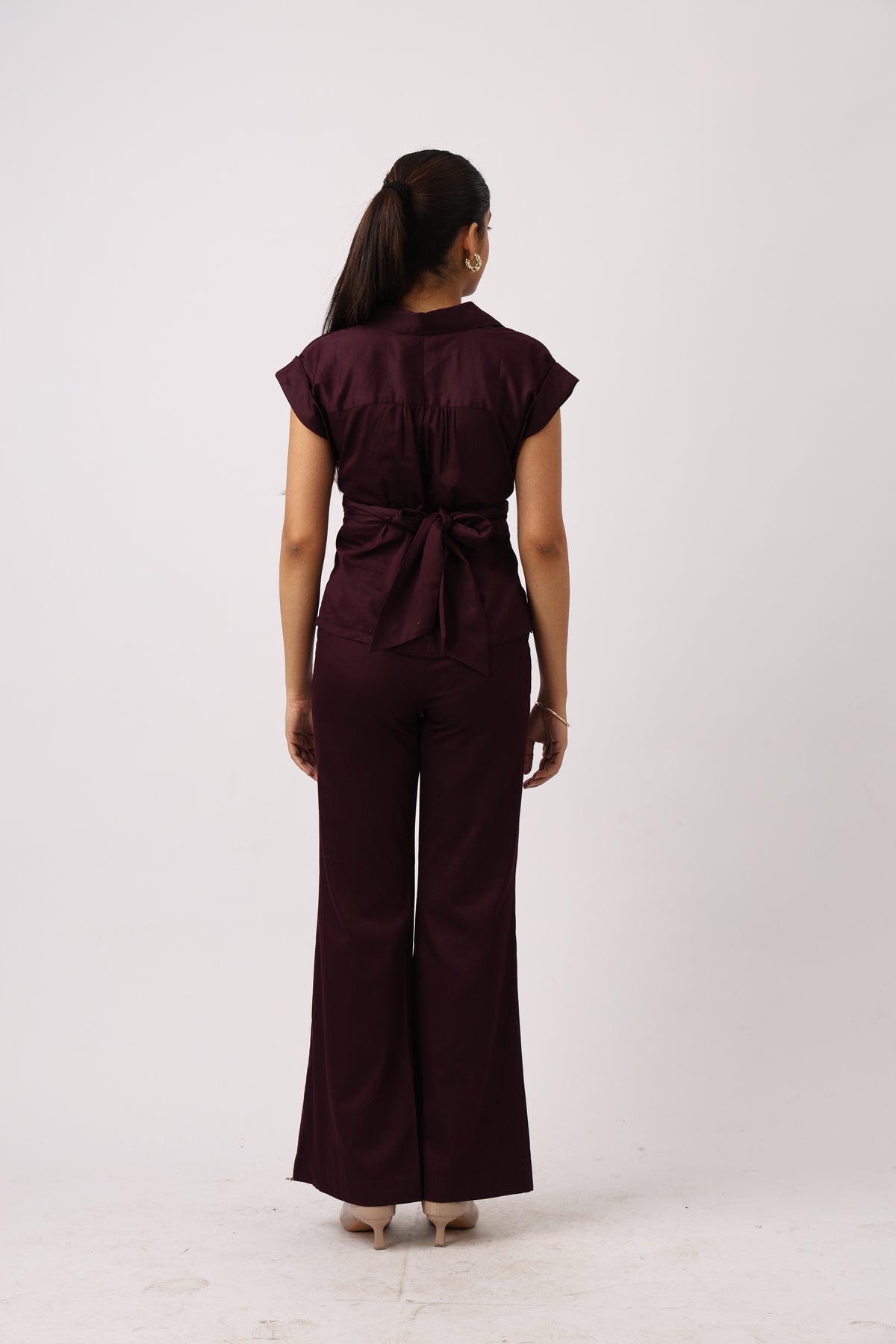 WINE KNOT CO-ORD SET
