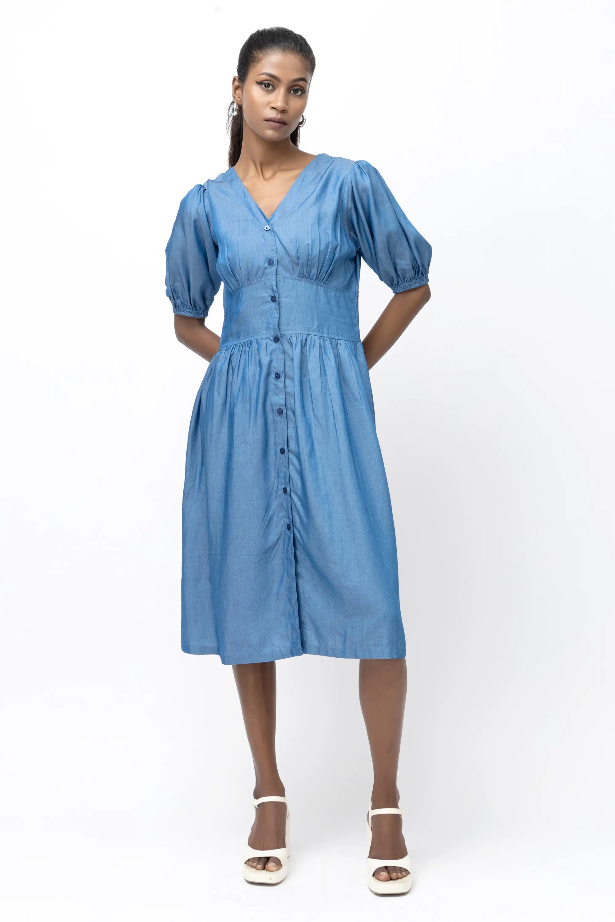 Velora Denim Dress
