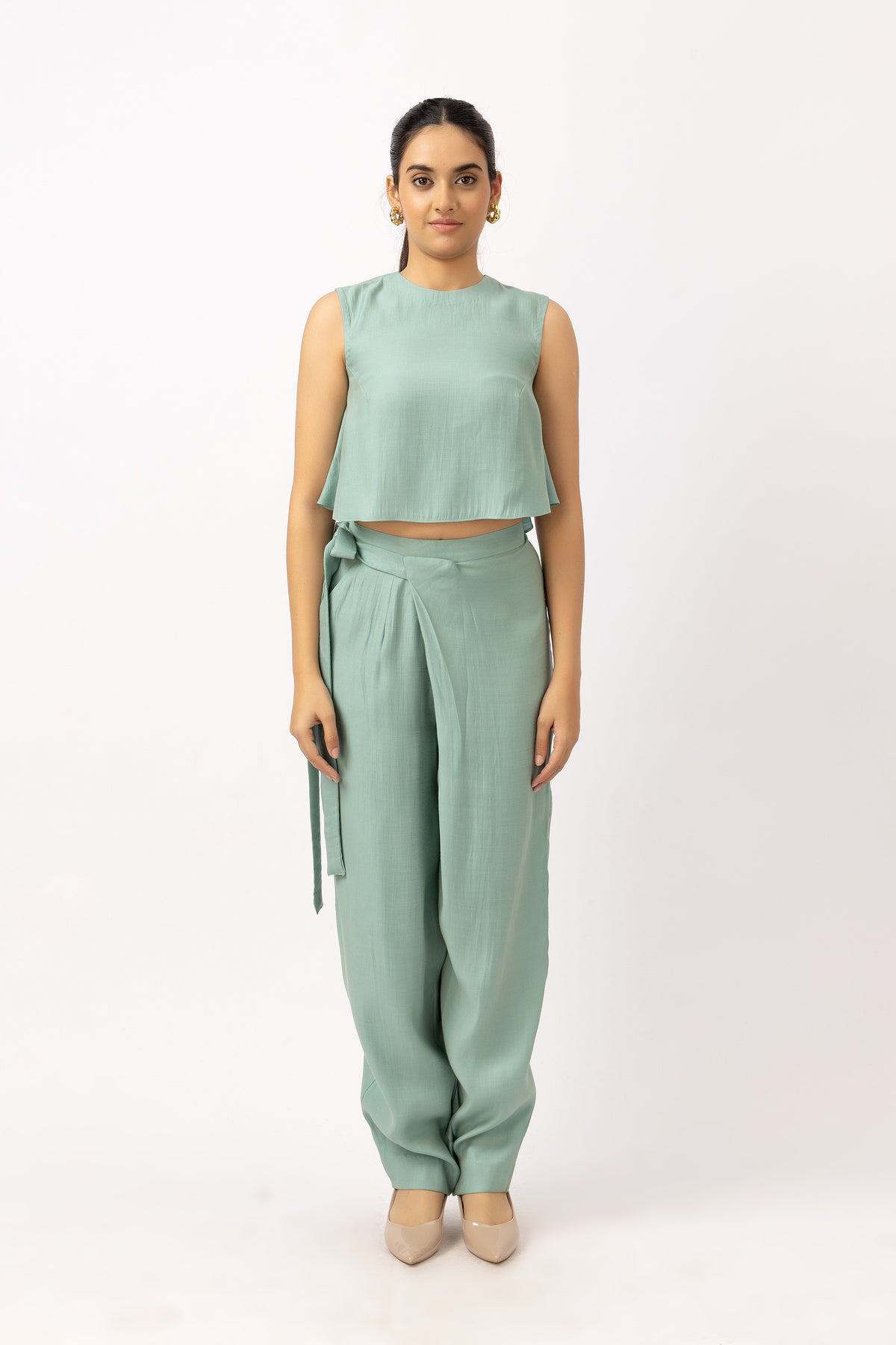 Sage Drape Co-ord Set