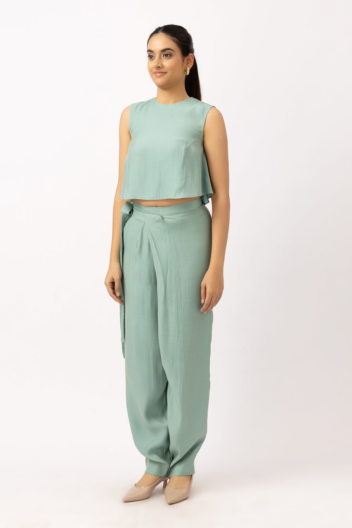 Sage Drape Co-ord Set