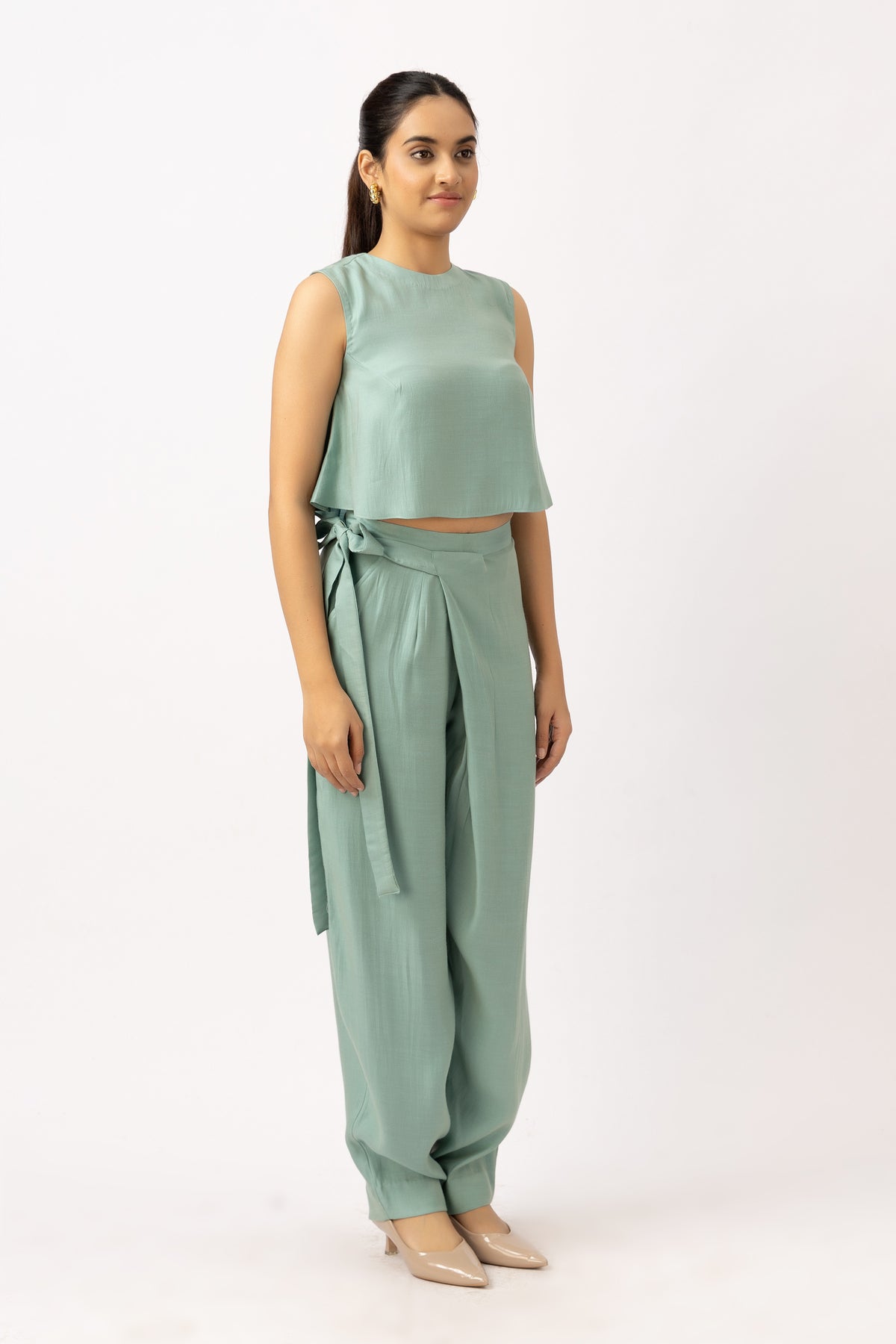 Sage Drape Co-ord Set
