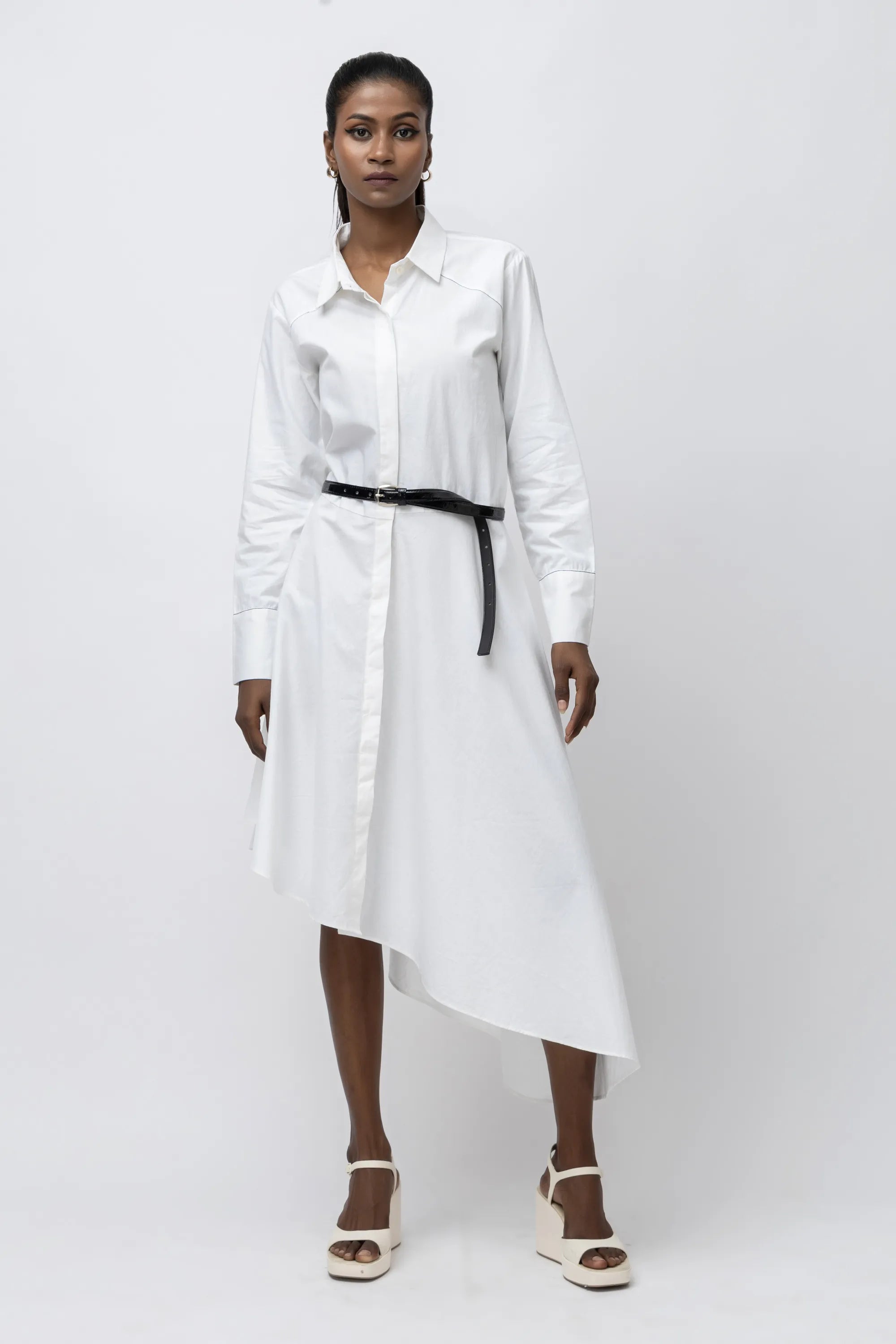 Luna Wave Shirt Dress