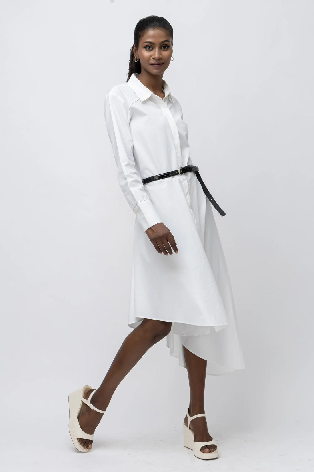 Luna Wave Shirt Dress