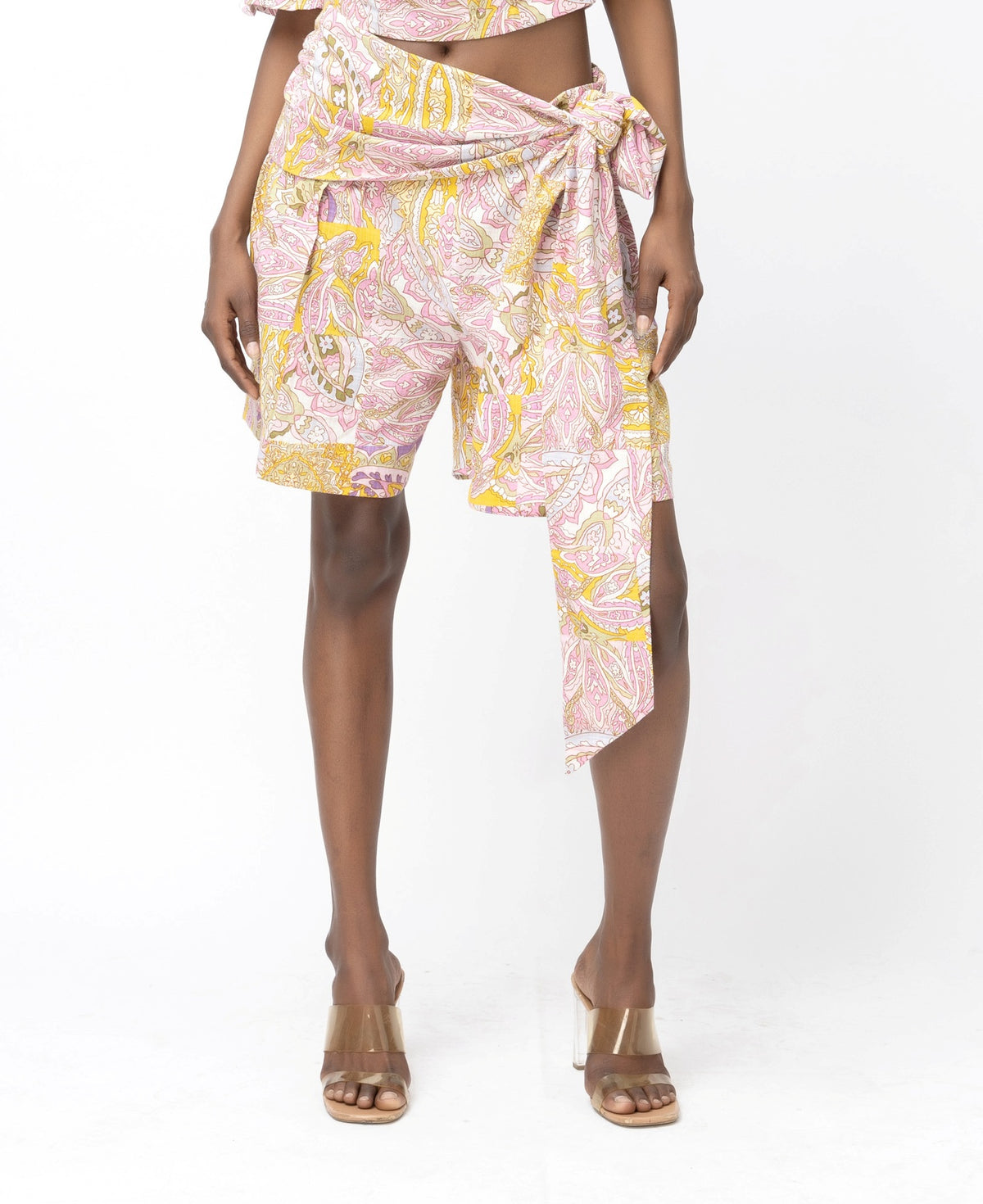 Paisley Draped Co-ord Set