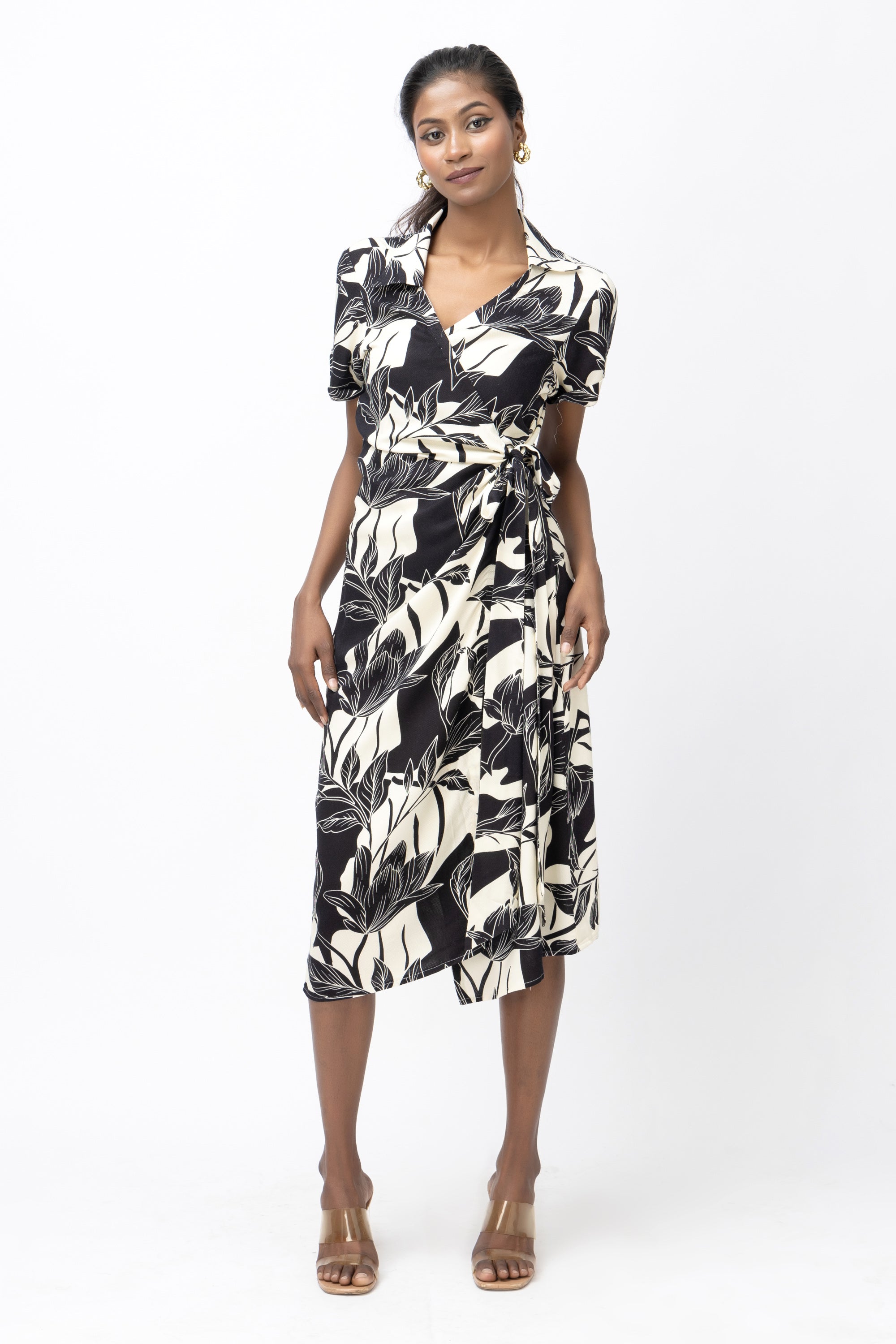 Flora Wrap Dress