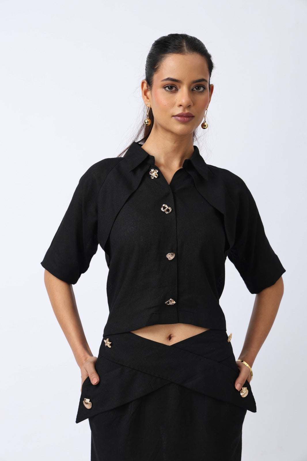 NOIR CROSSLINE CO-ORD SET