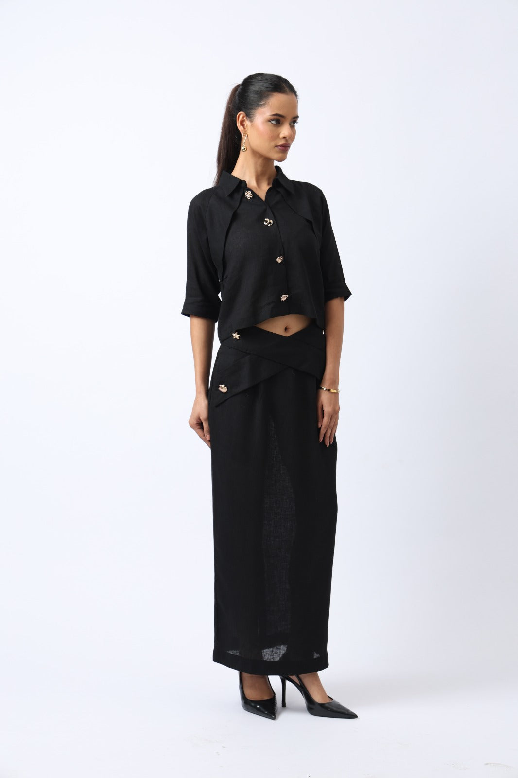 NOIR CROSSLINE CO-ORD SET