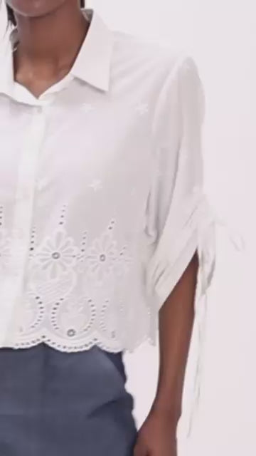 Schiffli Curve Co-ord Set