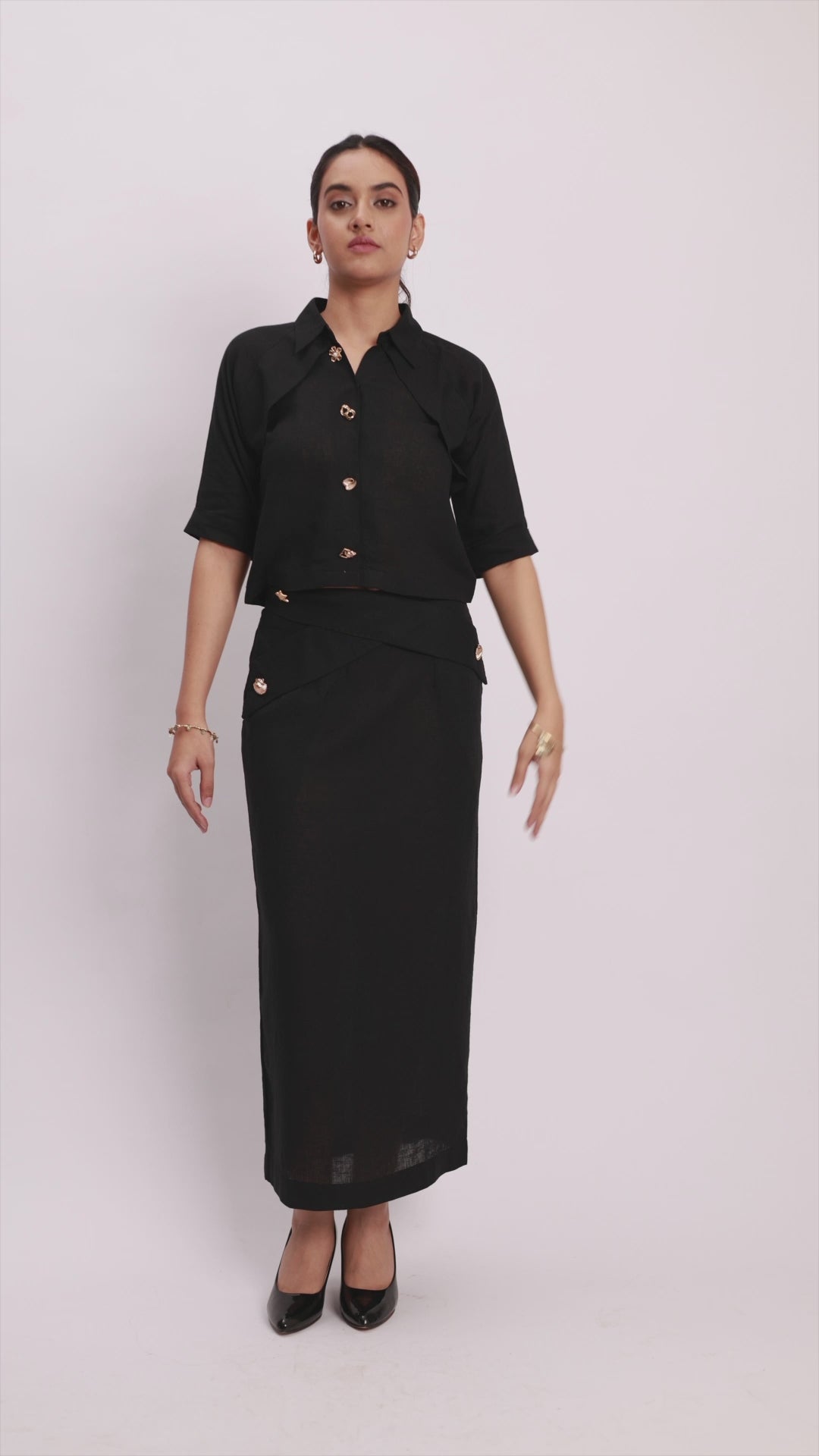 NOIR CROSSLINE CO-ORD SET