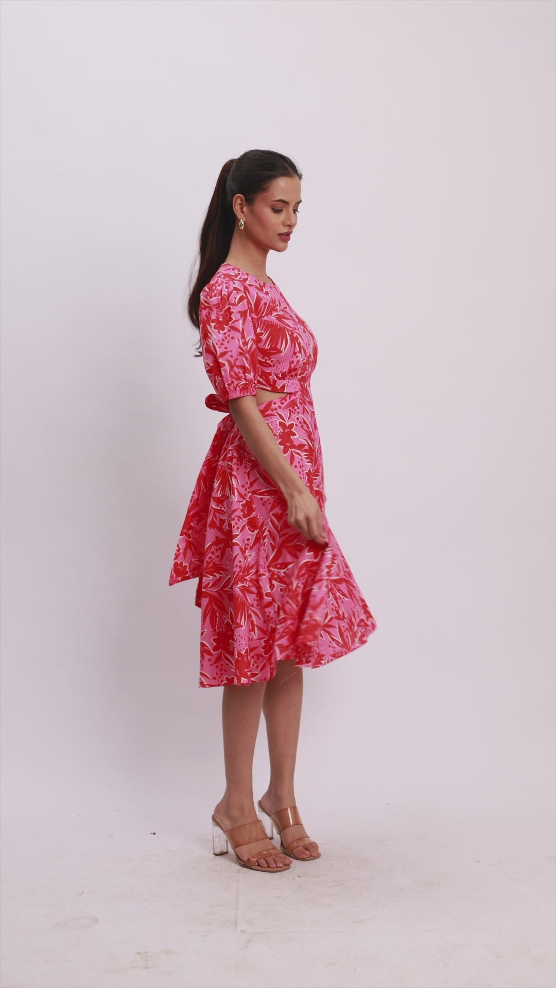 Roselle Cutout Midi