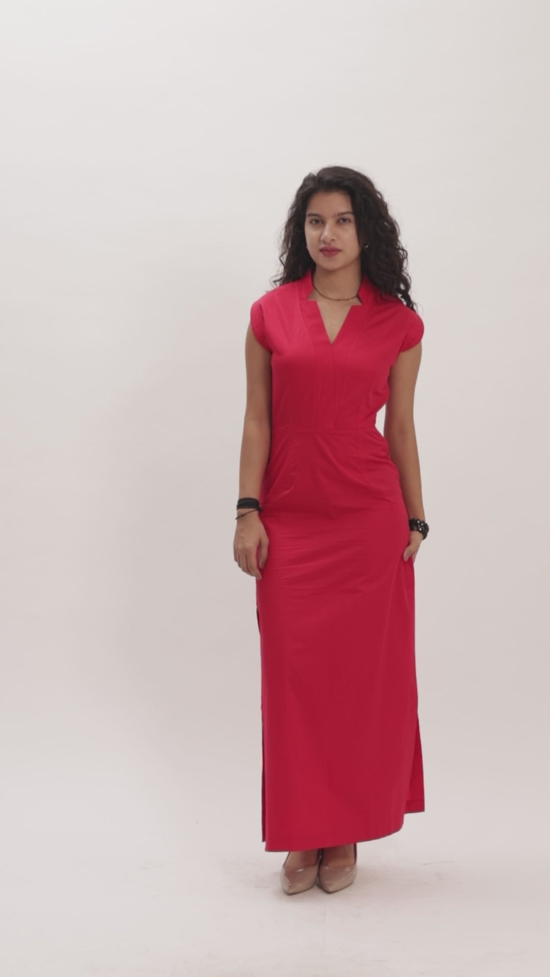 Samurai crimson Dress